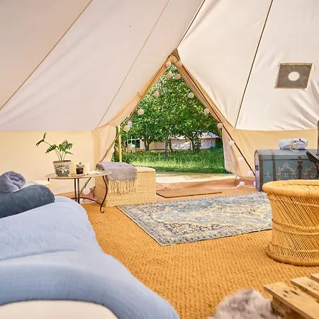 Hesselgaard Glamping Luxury tent Dalby