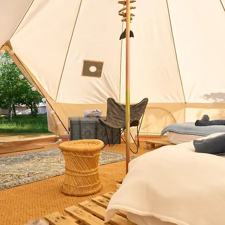 Luxury tent Hesselgaard Glamping *