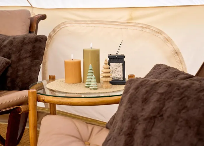 Luxury tent Hesselgaard Glamping *